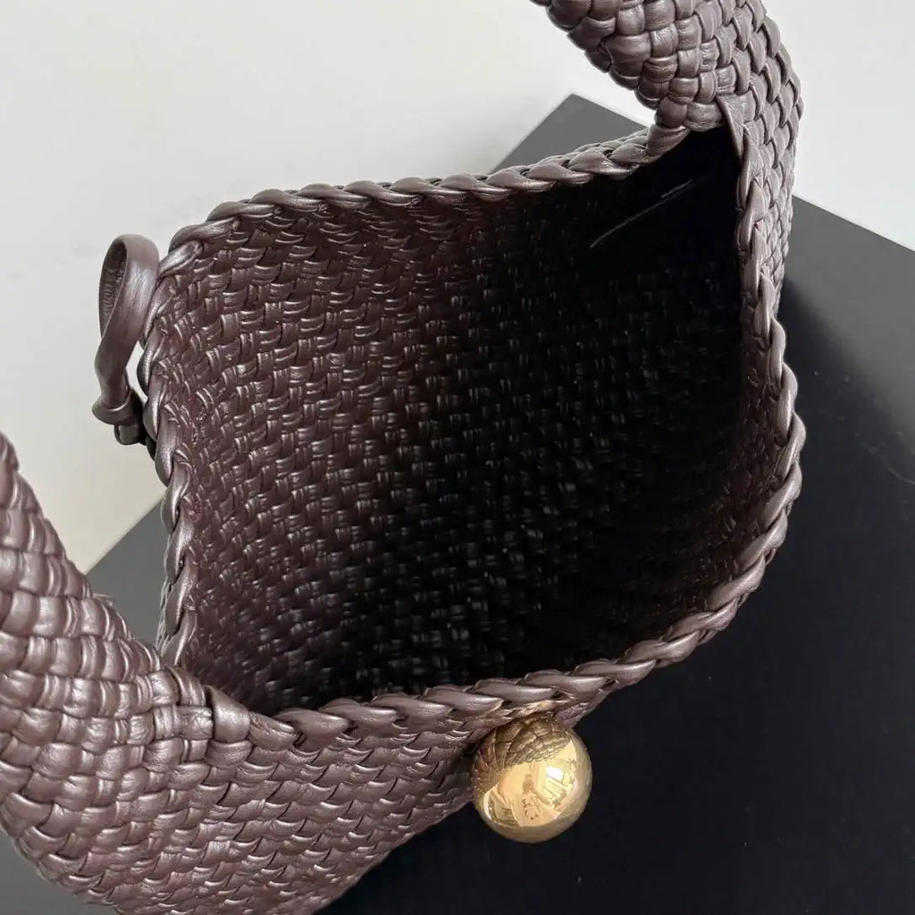 Bottega Veneta BV 826196 Tosca Baci Dark brown
