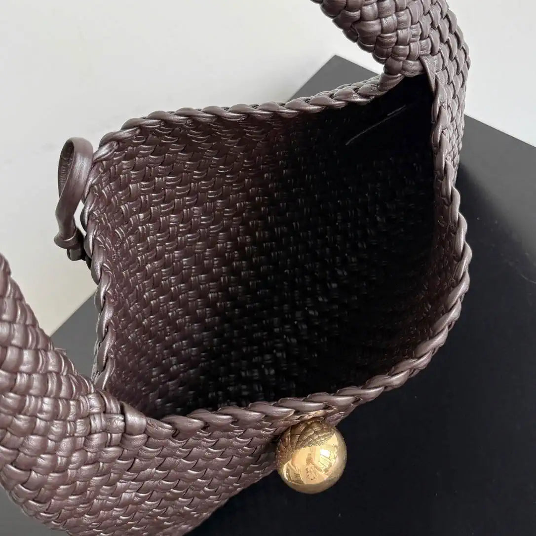 Bottega Veneta BV 826196 Tosca Baci Dark brown