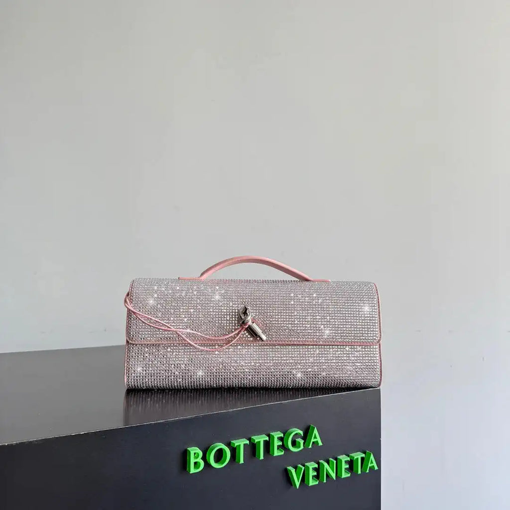 Bottega Veneta BV 844124 Andiamo Crystal Clutch Bv99041