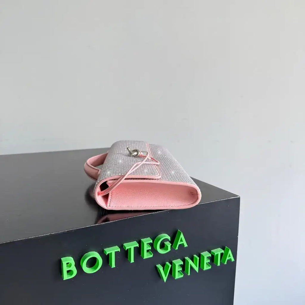 Bottega Veneta BV 844124 Andiamo Crystal Clutch Bv99041
