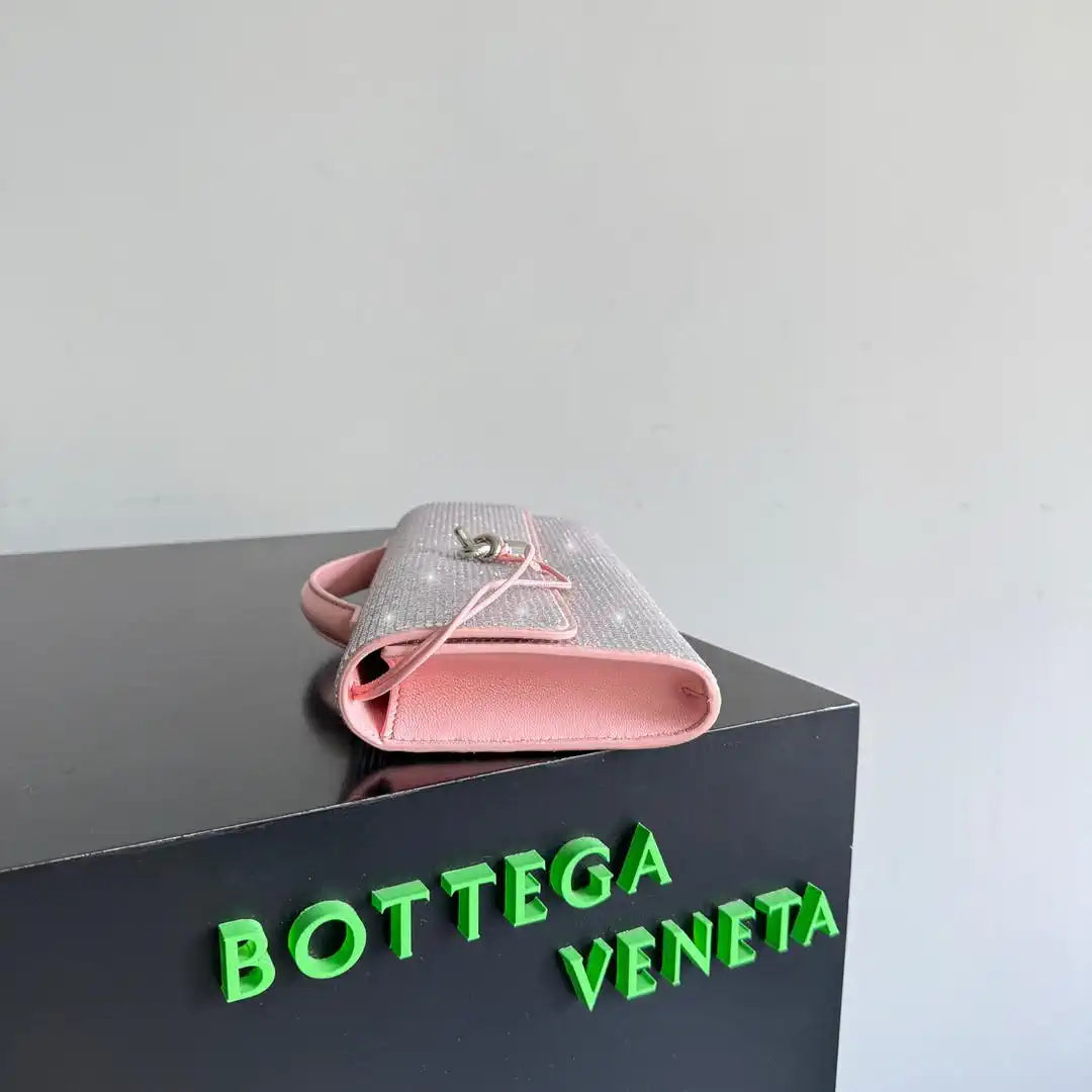 Bottega Veneta BV 844124 Andiamo Crystal Clutch Bv99041