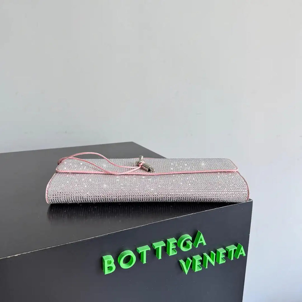 Bottega Veneta BV 844124 Andiamo Crystal Clutch Bv99041
