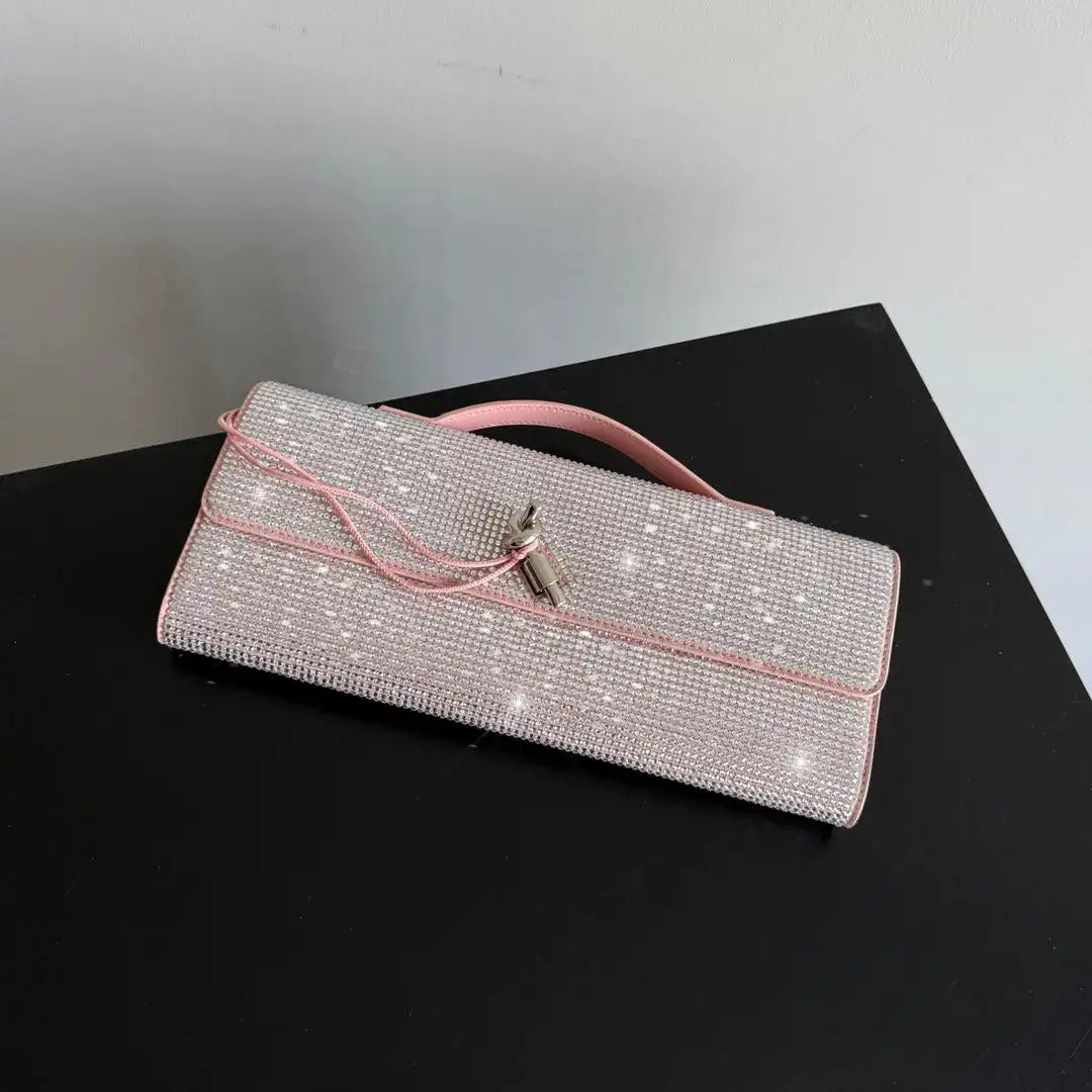 Bottega Veneta BV 844124 Andiamo Crystal Clutch Bv99041