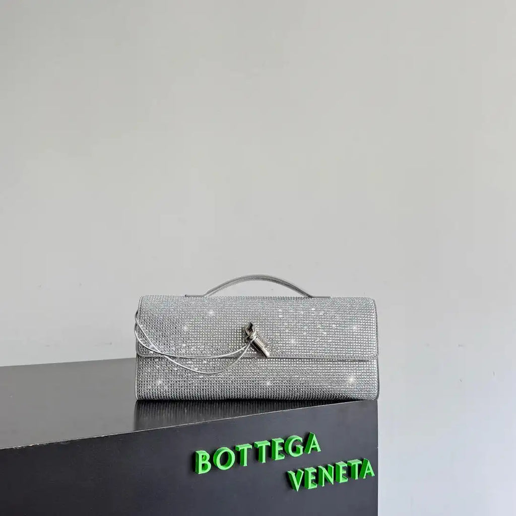 Bottega Veneta BV 844124 Andiamo Crystal Clutch Bv99042