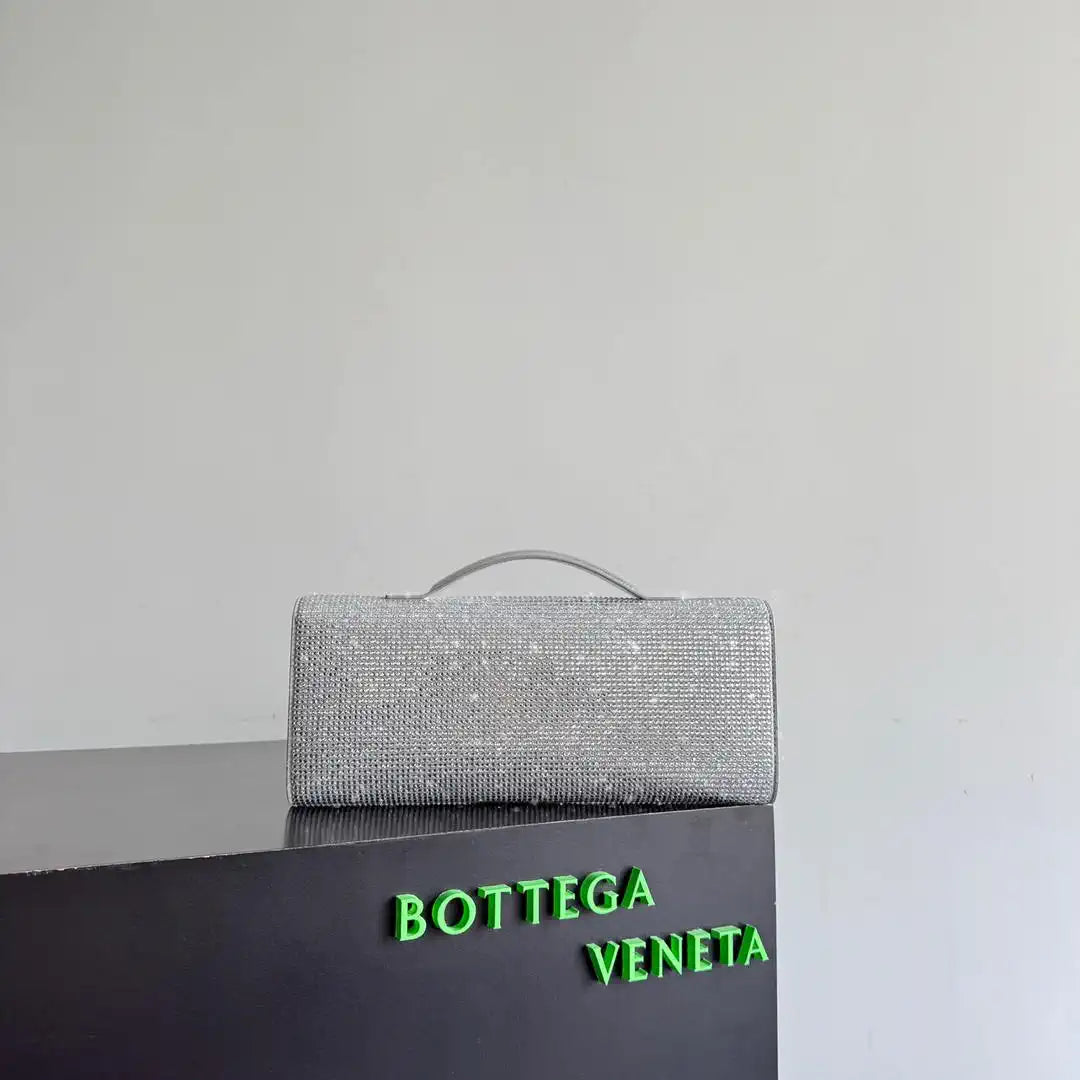 Bottega Veneta BV 844124 Andiamo Crystal Clutch Bv99042
