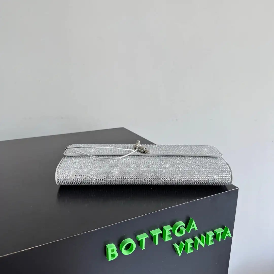 Bottega Veneta BV 844124 Andiamo Crystal Clutch Bv99042