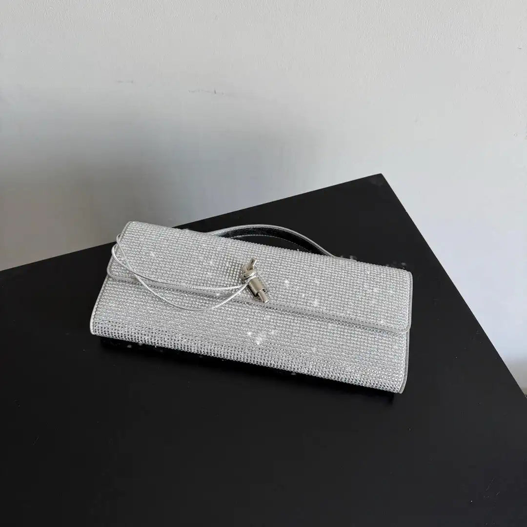 Bottega Veneta BV 844124 Andiamo Crystal Clutch Bv99042