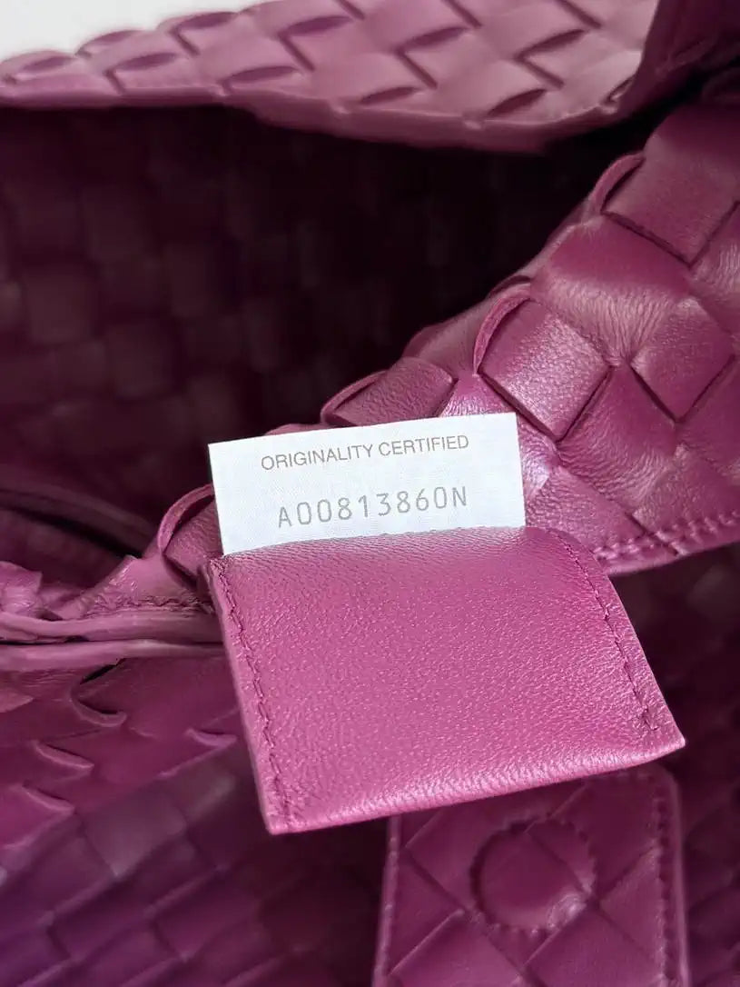 Bottega Veneta BV 844249V4SC01019 Medium Campana Beetroot