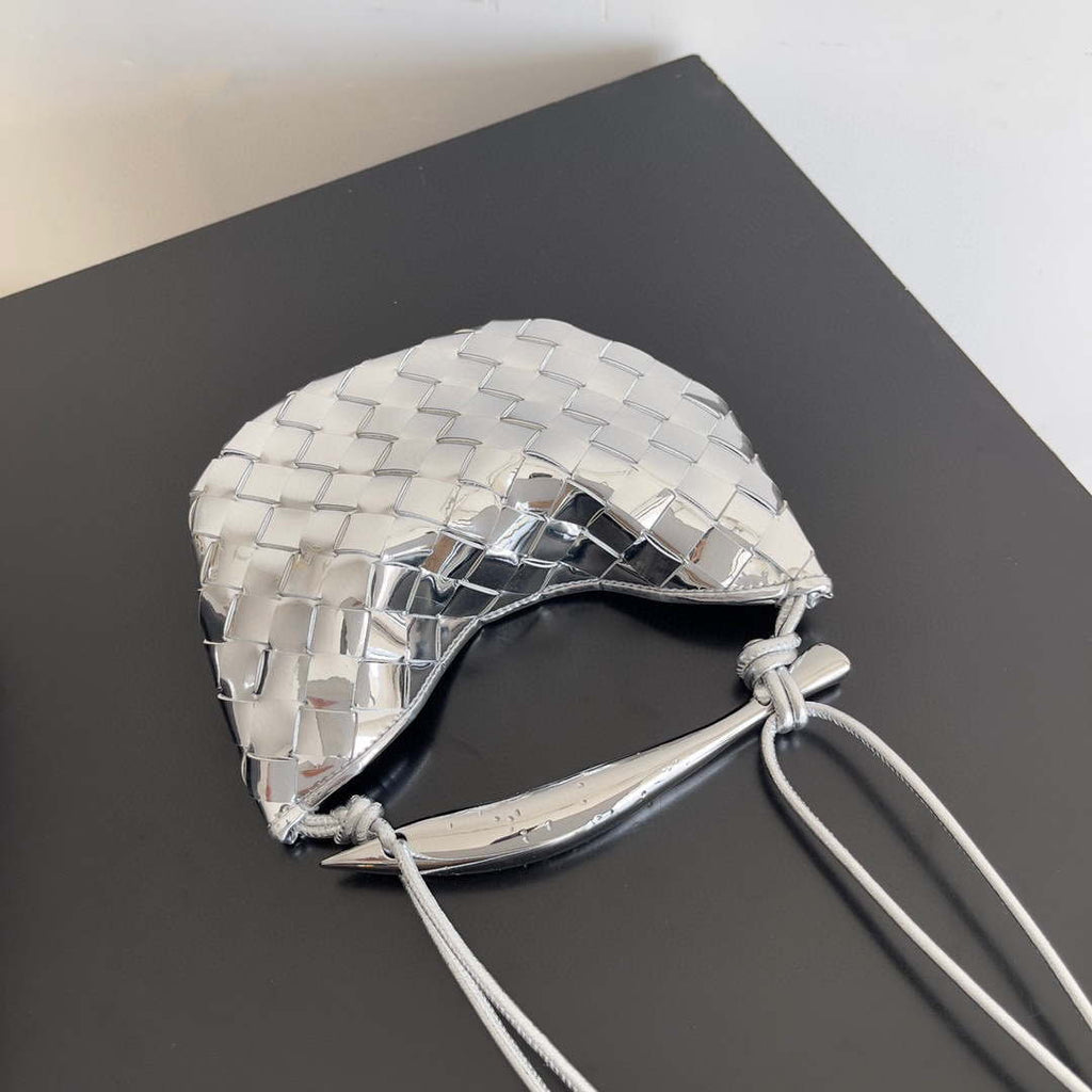Bottega Veneta  Mini Sardine Cross-body bag realised with Intrecciato Silver Hardware BV 744267