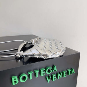 Bottega Veneta  Mini Sardine Cross-body bag realised with Intrecciato Silver Hardware BV 744267 - Default Title - View 3