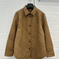 Bottega Veneta Women Fashion oversize shirt Clothing Jacket B97660