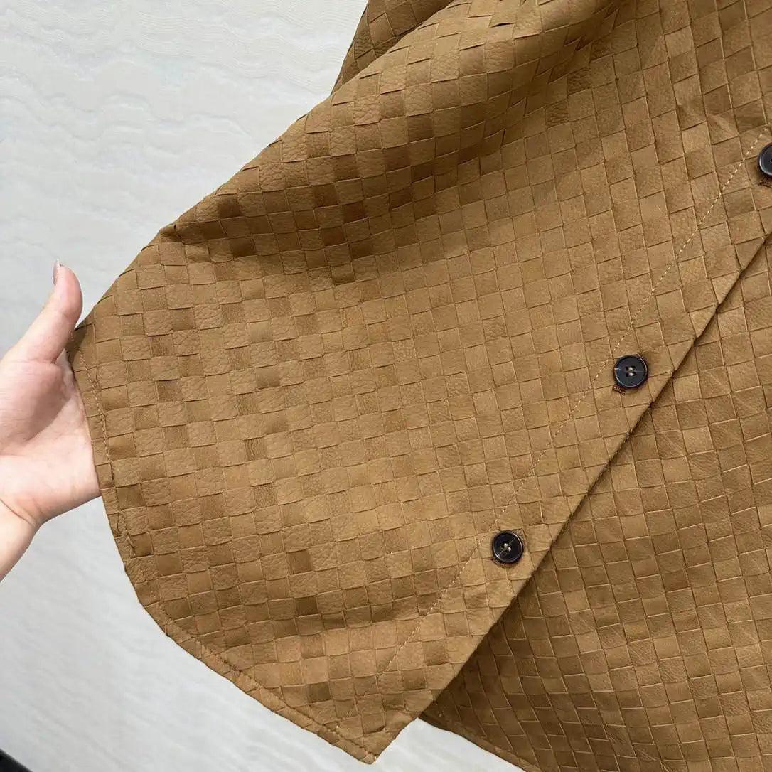 Bottega Veneta Women Fashion oversize shirt Clothing Jacket B97660