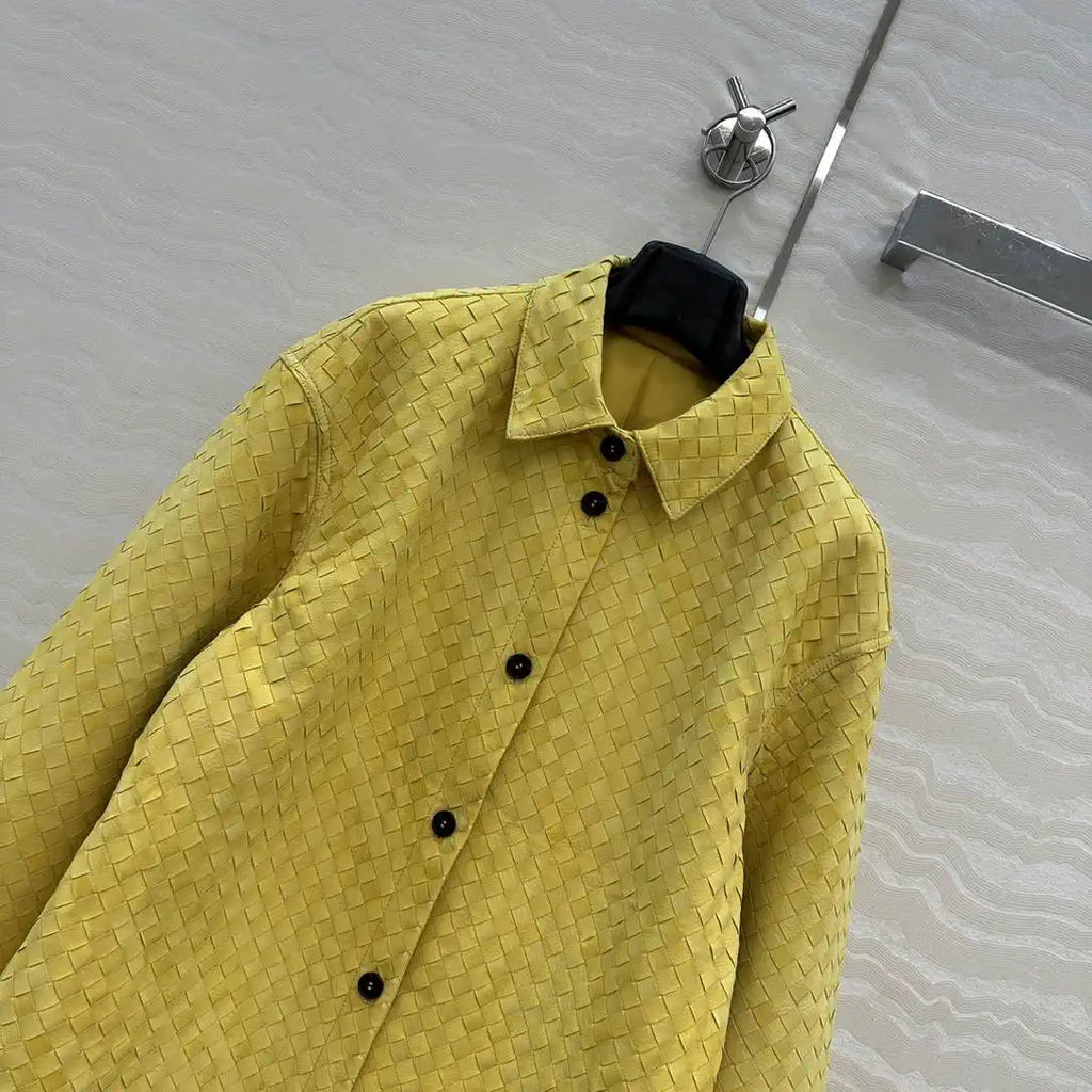 Bottega Veneta Women Fashion oversize shirt Clothing Jacket B97661