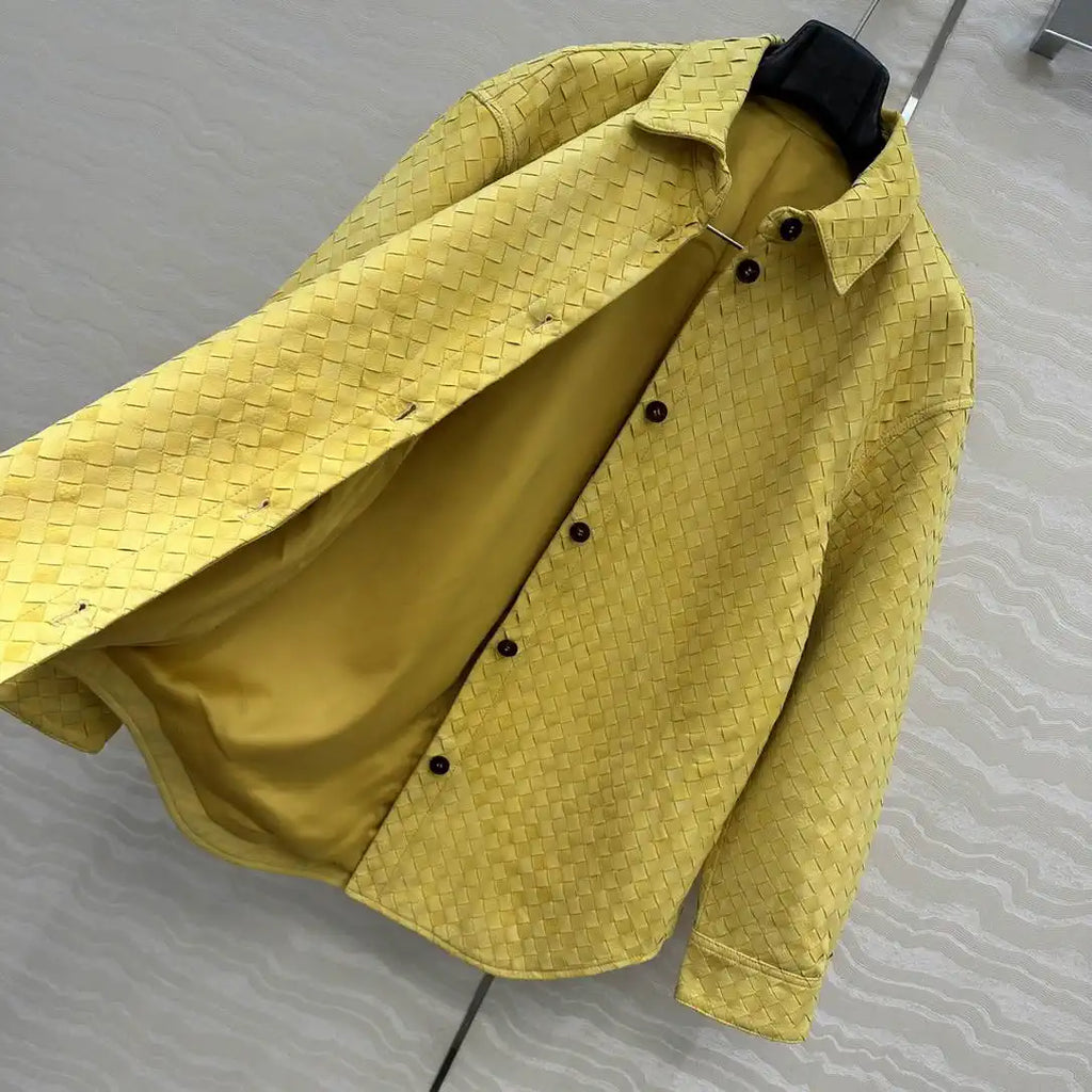 Bottega Veneta Women Fashion oversize shirt Clothing Jacket B97661