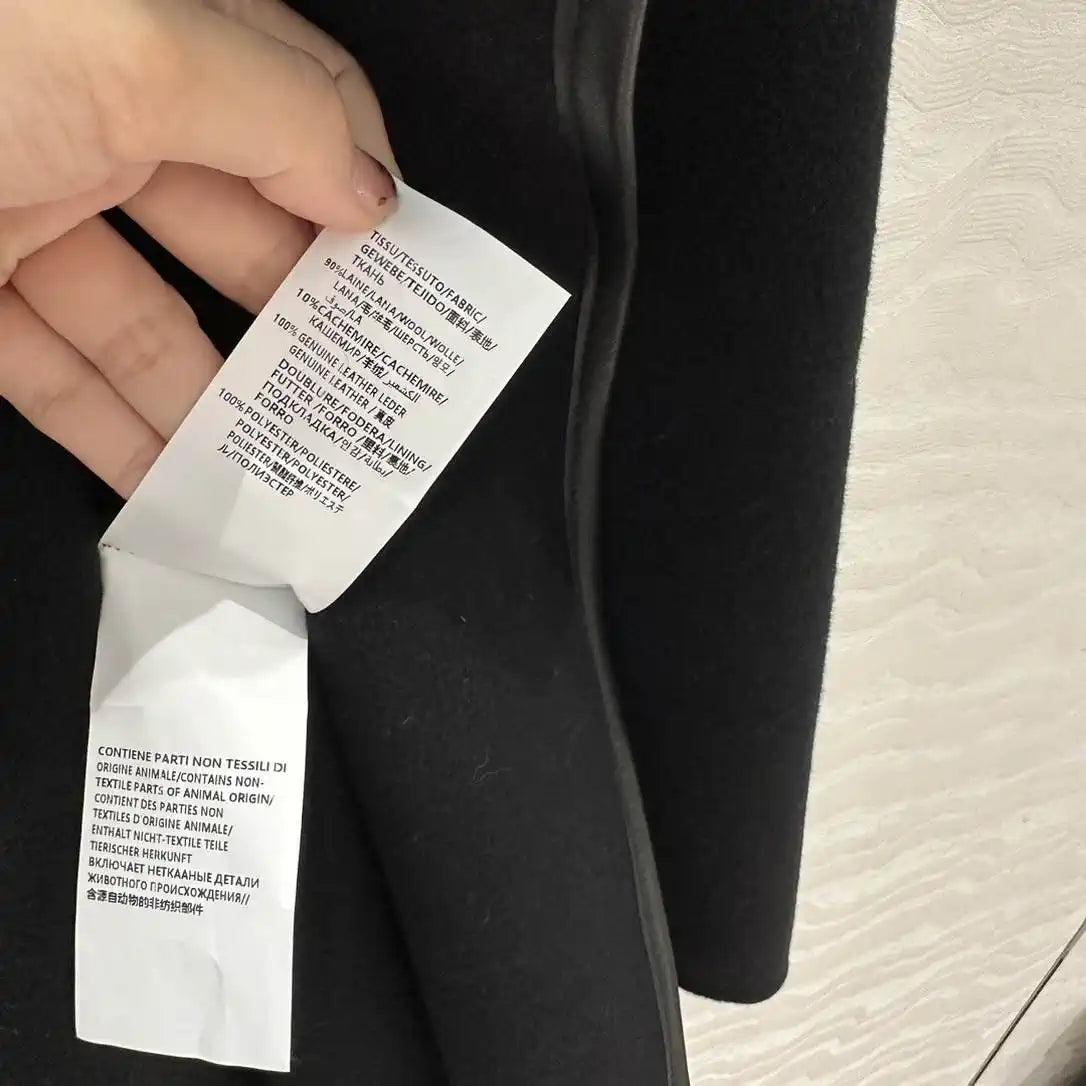 Bottega Veneta Women Hooded handmade cashmere coat  B97668