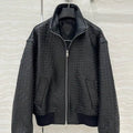 Bottega Veneta Women Intrecciato Suede Blouson Clothing Jacket B97666