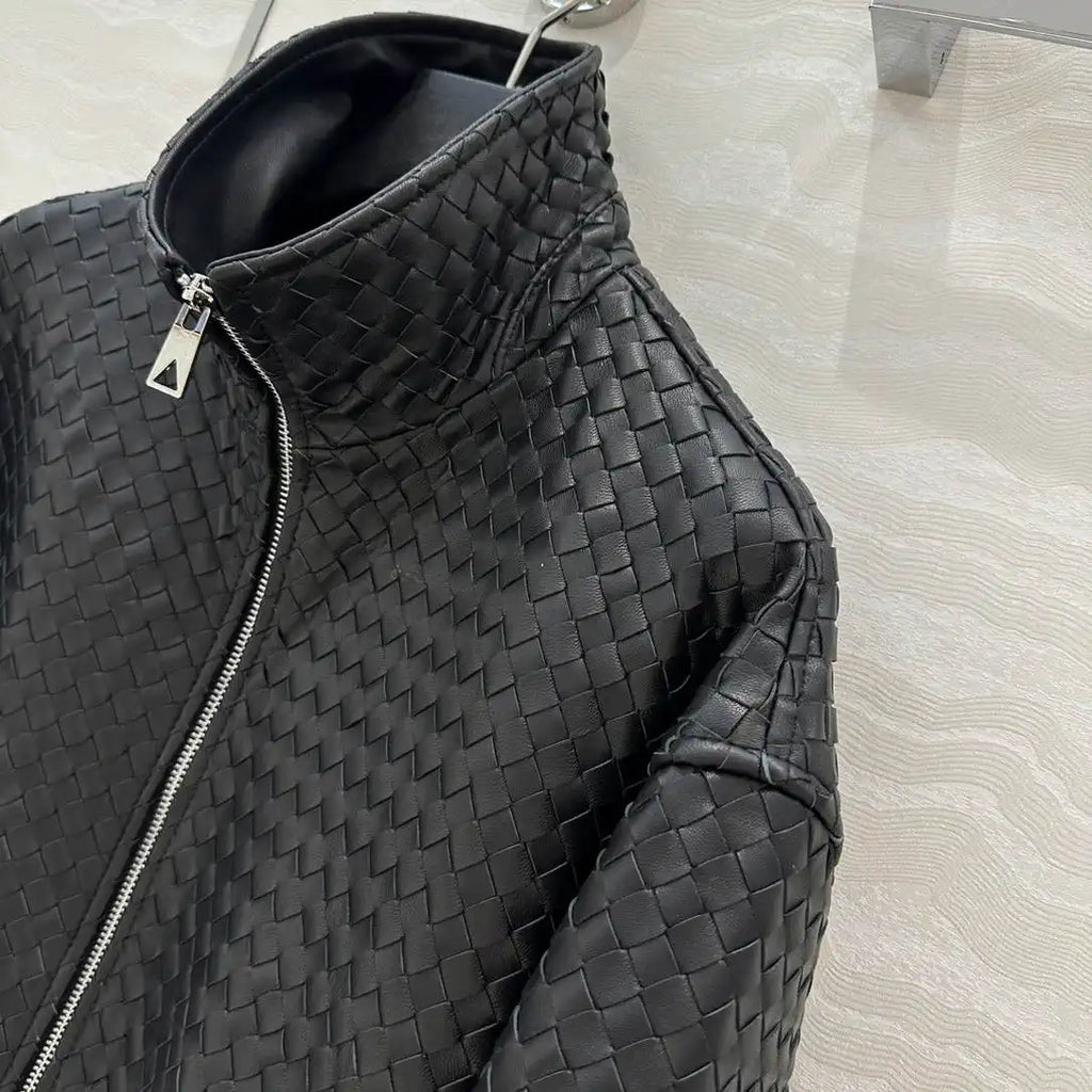 Bottega Veneta Women Intrecciato Suede Blouson Clothing Jacket B97666