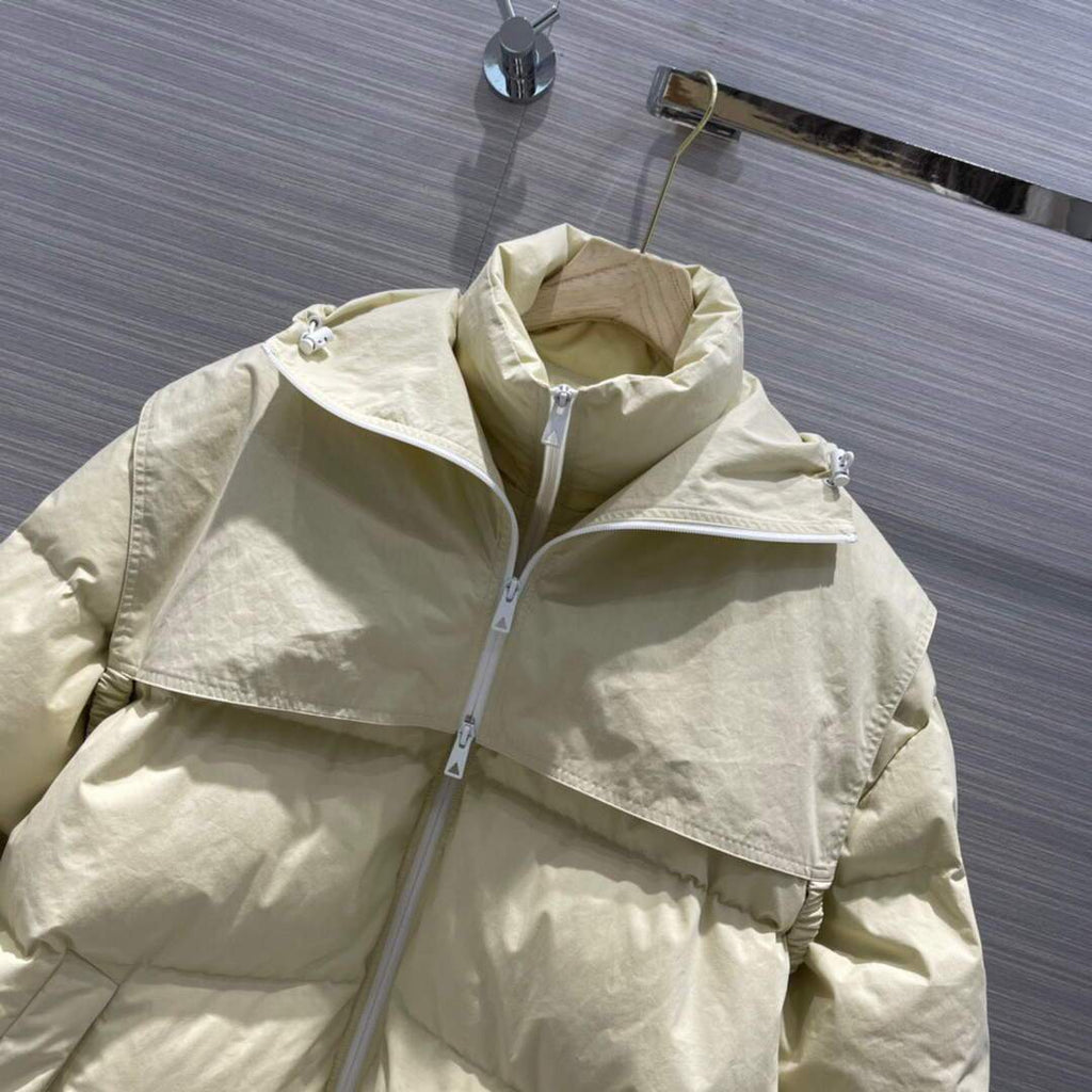 Bottega Veneta Women's Down Jacket Clothing Yellow 88034