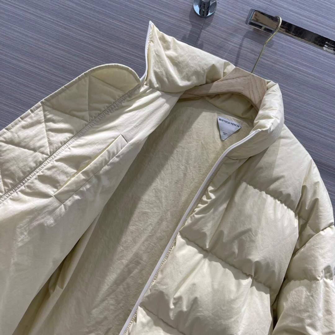 Bottega Veneta Women's Down Jacket Clothing Yellow 88034