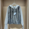 Brunello 100% Imported Danish Cashmere Velvet Mink Coat  BC9005