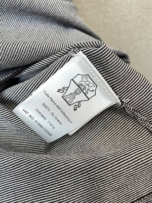 Brunello Cucinelli 262M0B137427 Cotton jersey crew neck T-shirt with faux-layering Bc1012 - Blue Gray / 48--M - View 9