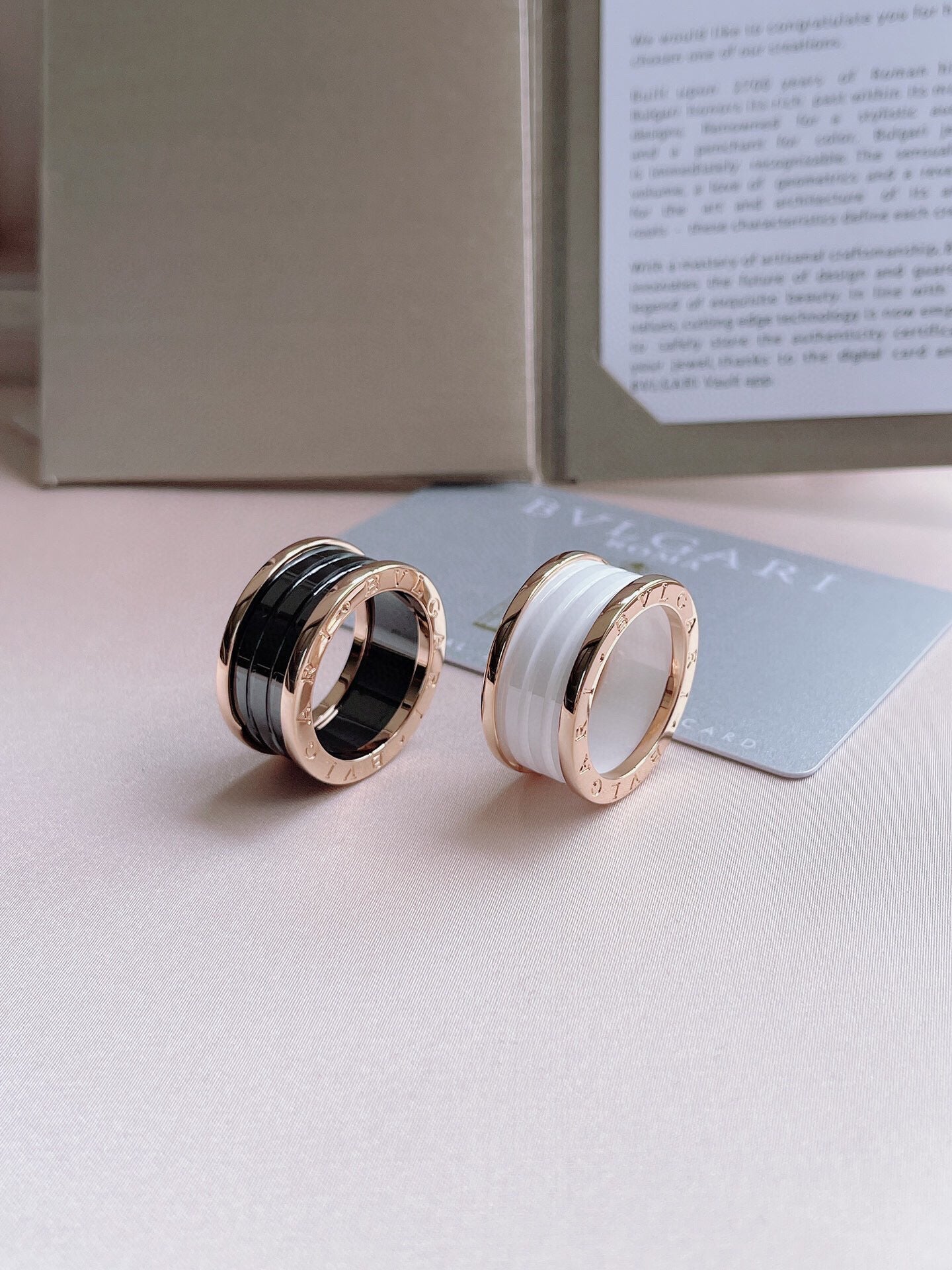 Bulgari b zero1 ring rose gold  Ring BV 349212 White - 6 - View 2