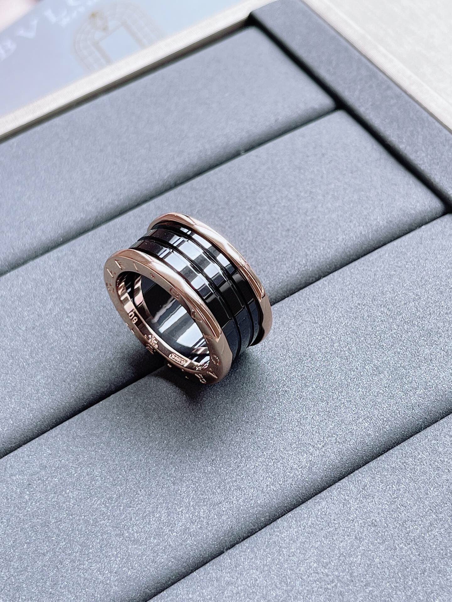 Bulgari b zero1 ring rose gold  Ring BV 349212 Black - 6 - View 3