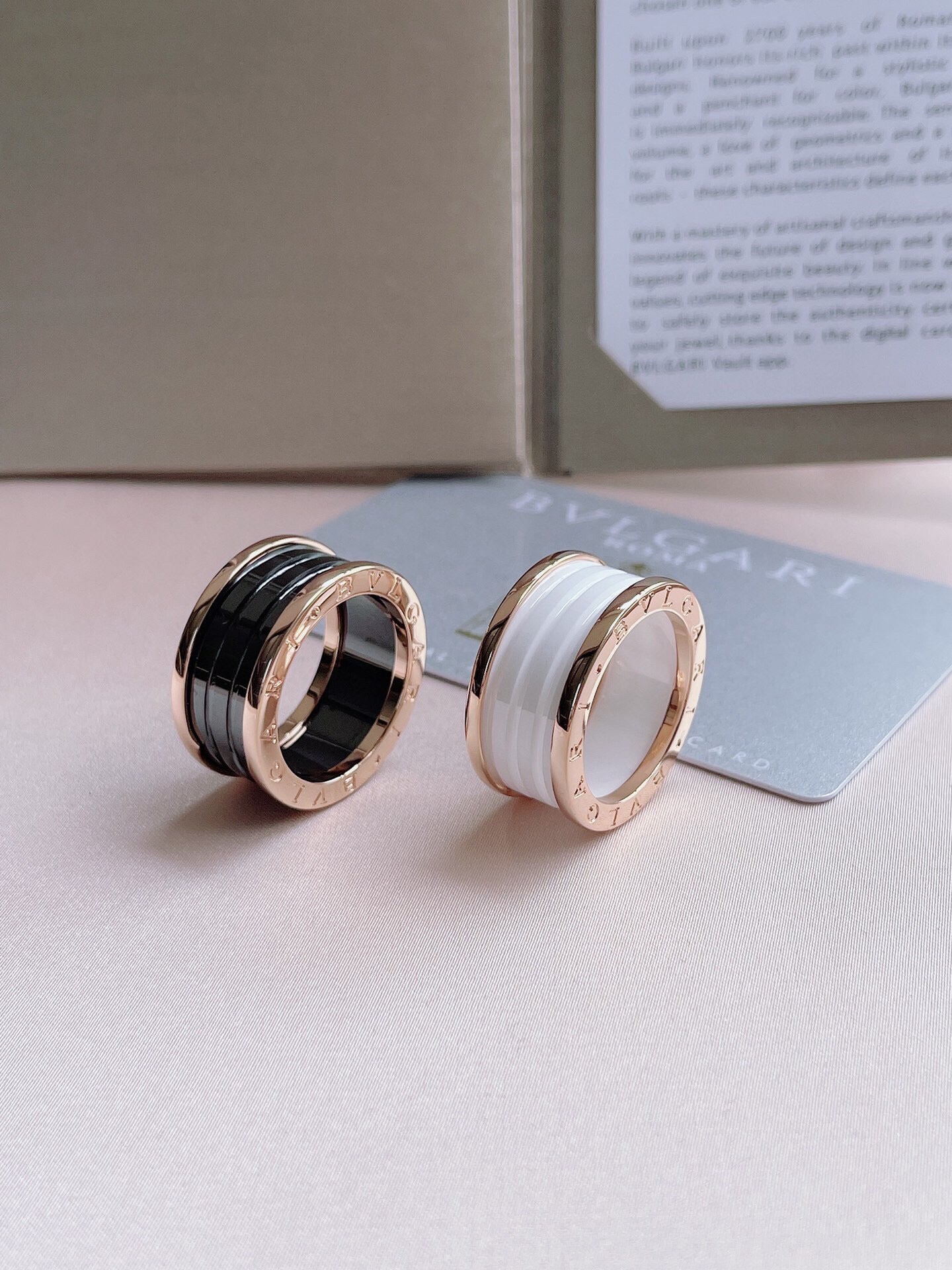 Bulgari b zero1 ring rose gold  Ring BV 349212 White - 6 - View 5