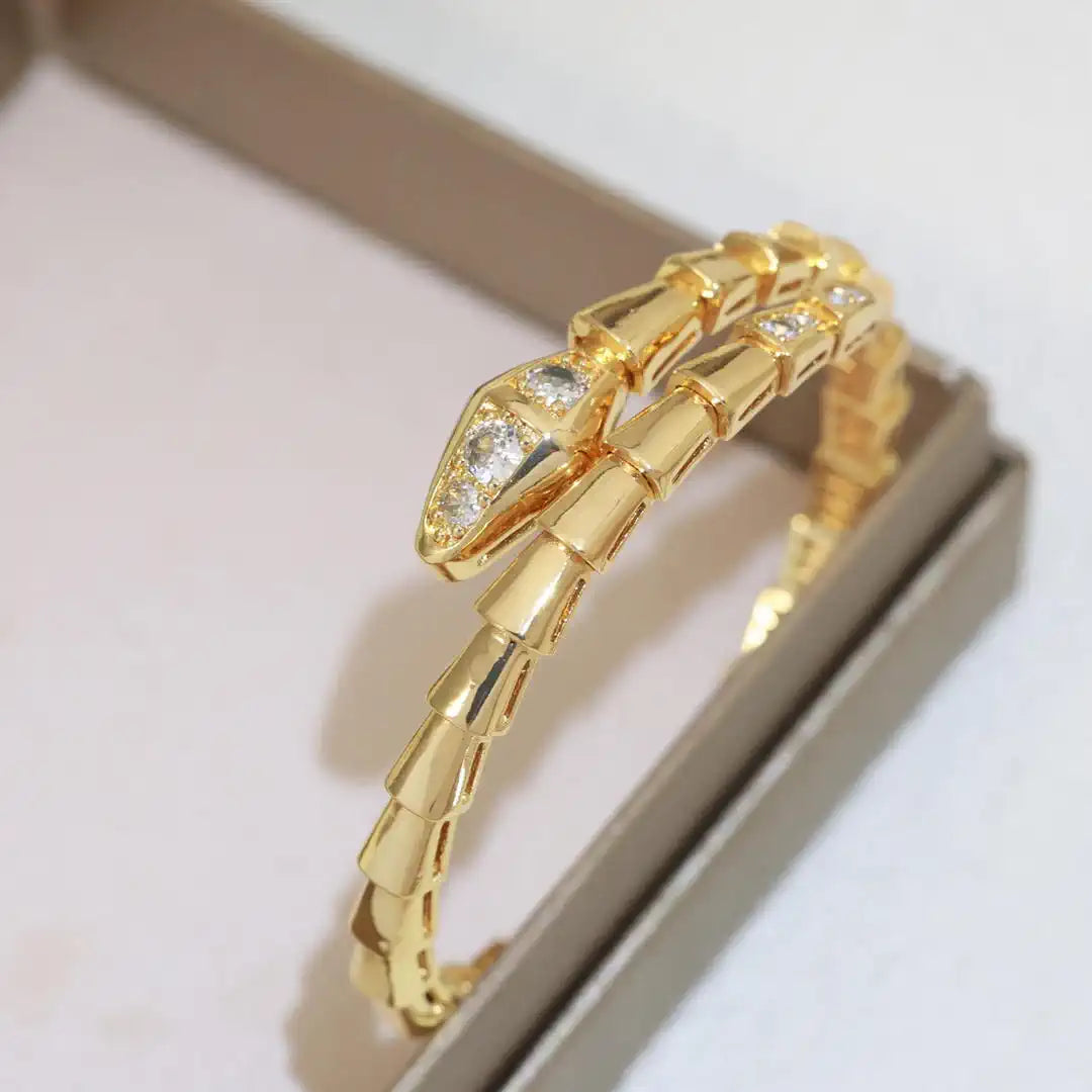 Bulgari Serpenti Viper Bracelet BR860038 Gold