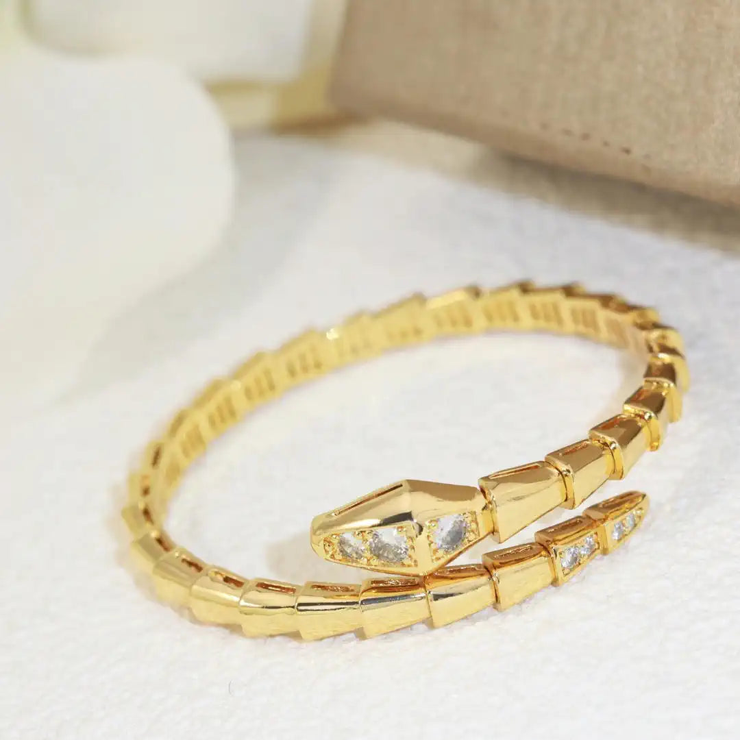 Bulgari Serpenti Viper Bracelet BR860038 Gold