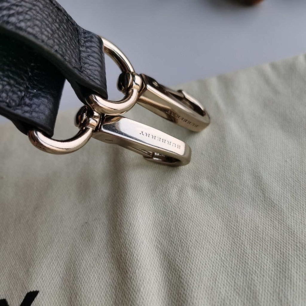 Burberry 80416791 Grainy Leather Messenger Bag