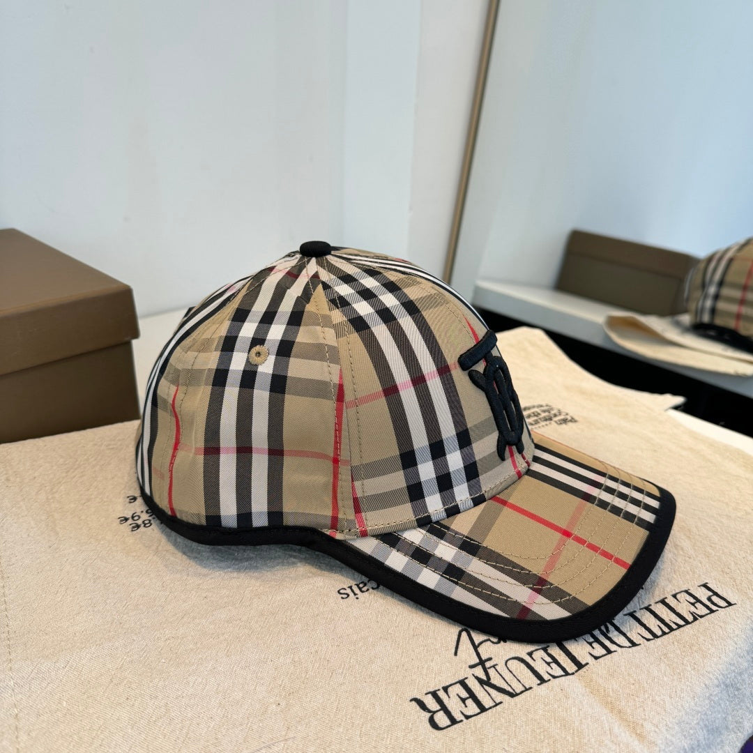 Burberry Cotton Baseball Cap canvas  hat with P81283471