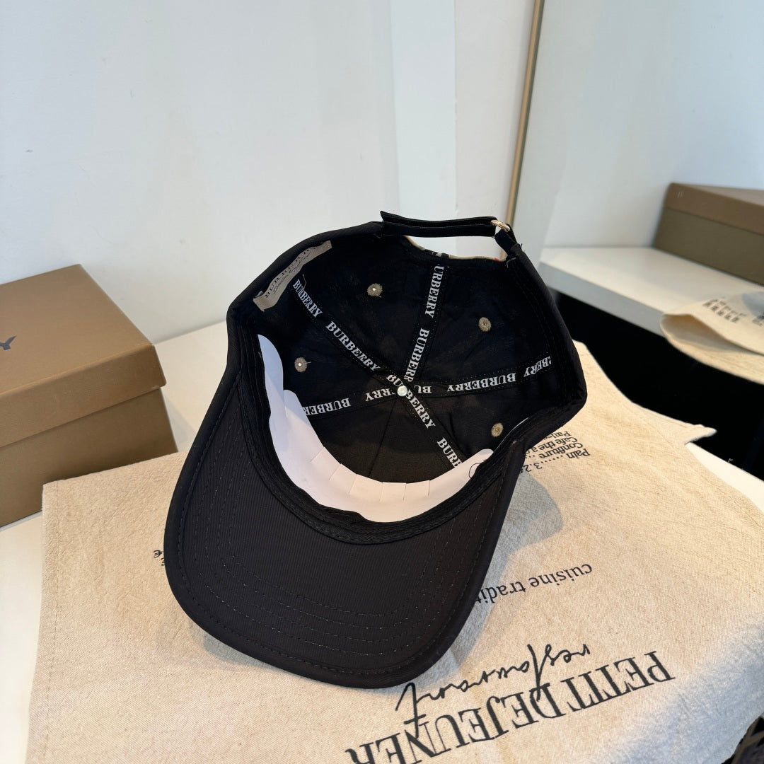 Burberry Cotton Baseball Cap canvas  hat with P81283471
