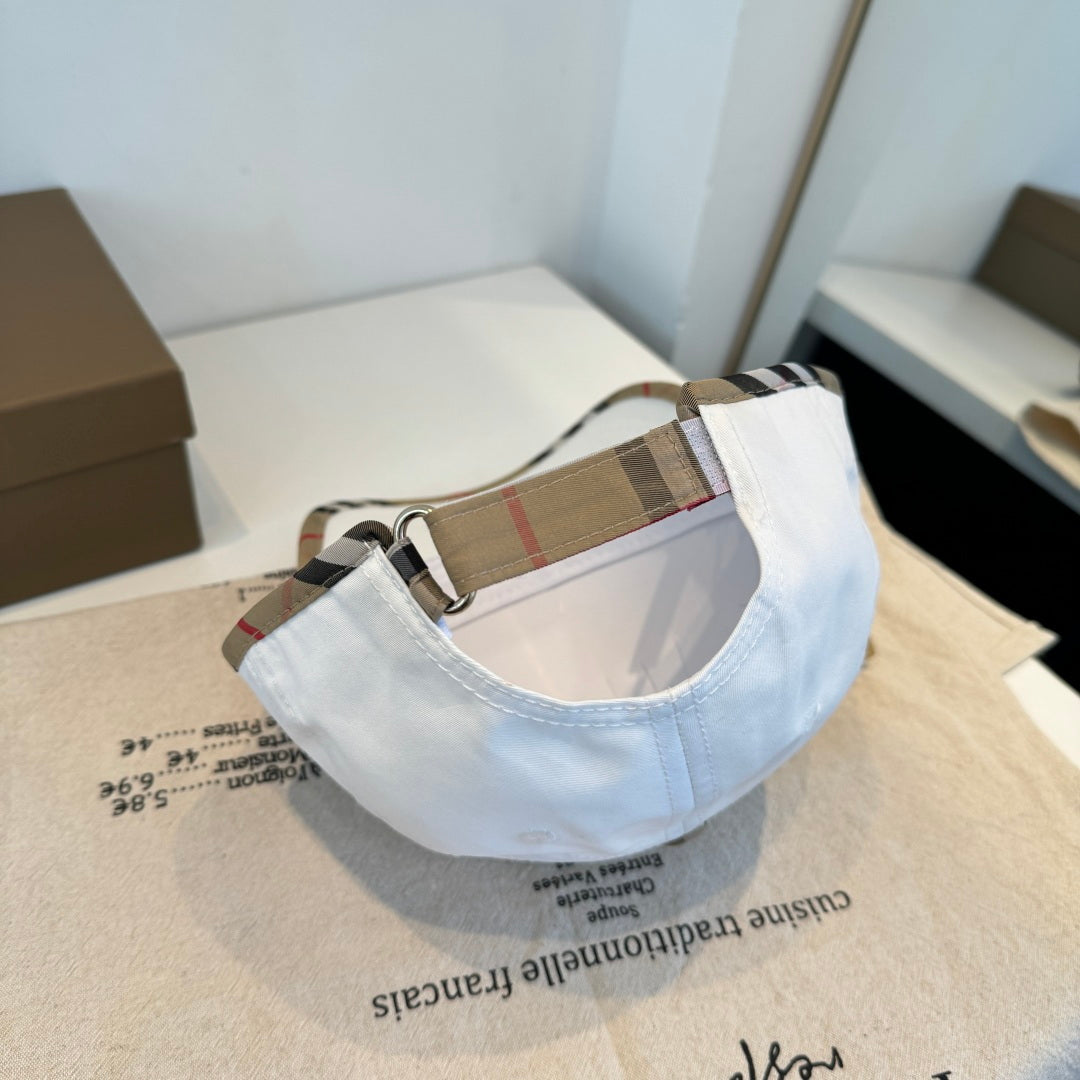Burberry Cotton Baseball Cap canvas  hat with P81283472