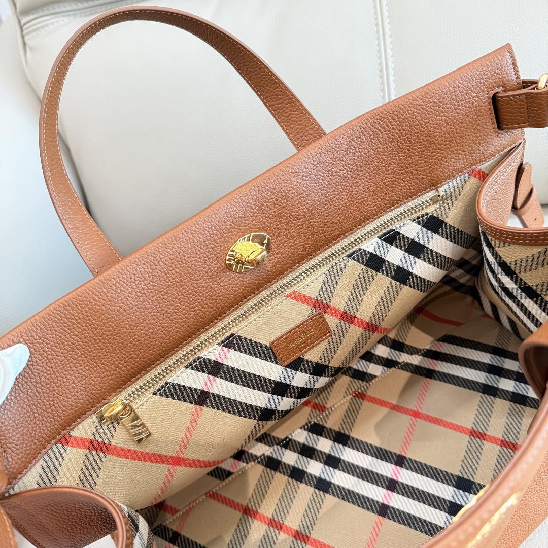 Burberry Medium Cotswolds Tote 81113391 Bag Brown - Default Title - View 6