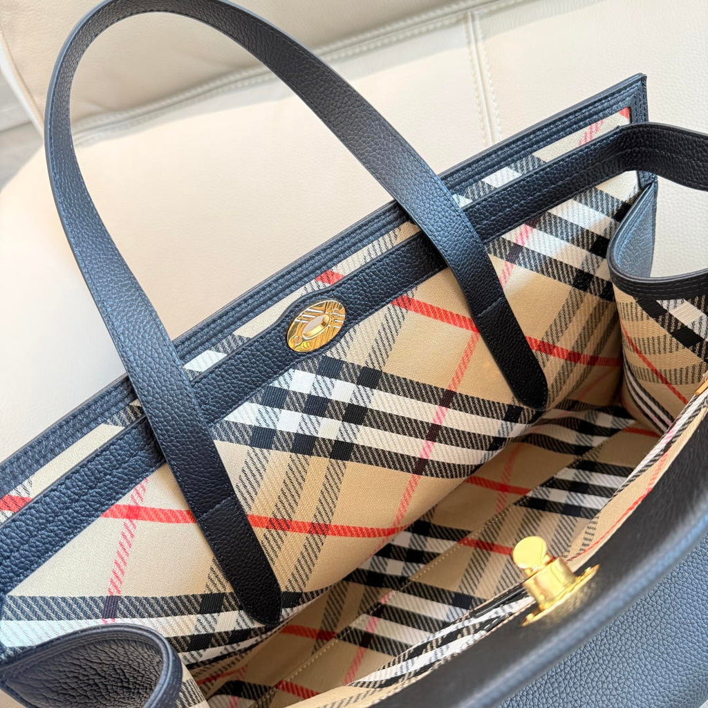 Burberry Medium Cotswolds Tote 81113391 Bag Black