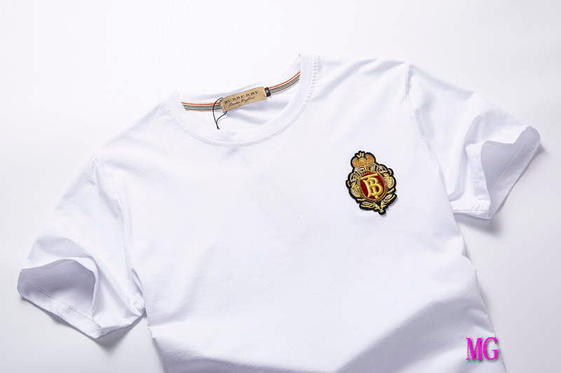 Burberry Men T-shirts Wholesale Short Sleeve Clothing B55845