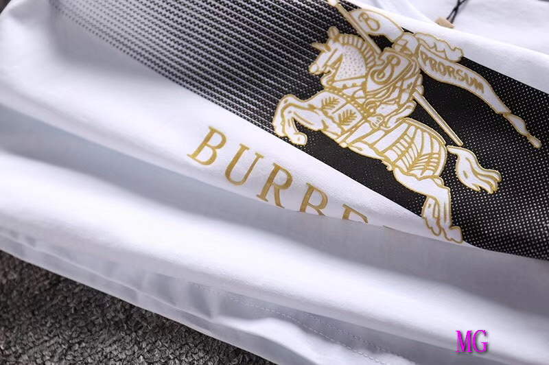Burberry Men T-shirts Wholesale Short Sleeve Clothing B55824 - M - View 4