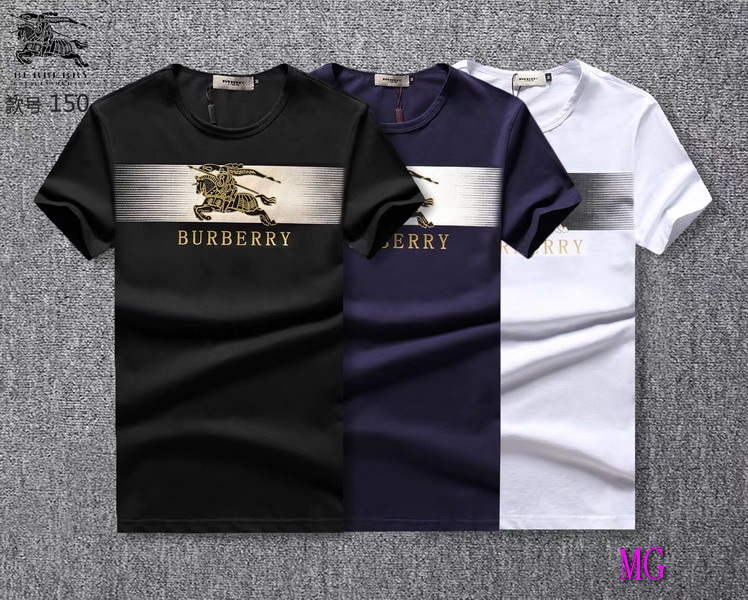 Burberry Men T-shirts Wholesale Short Sleeve Clothing B55824 - M - View 3