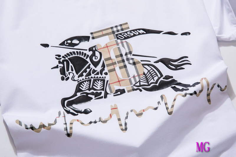 Burberry Men T-shirts Wholesale Short Sleeve Clothing B55831 - M - View 5