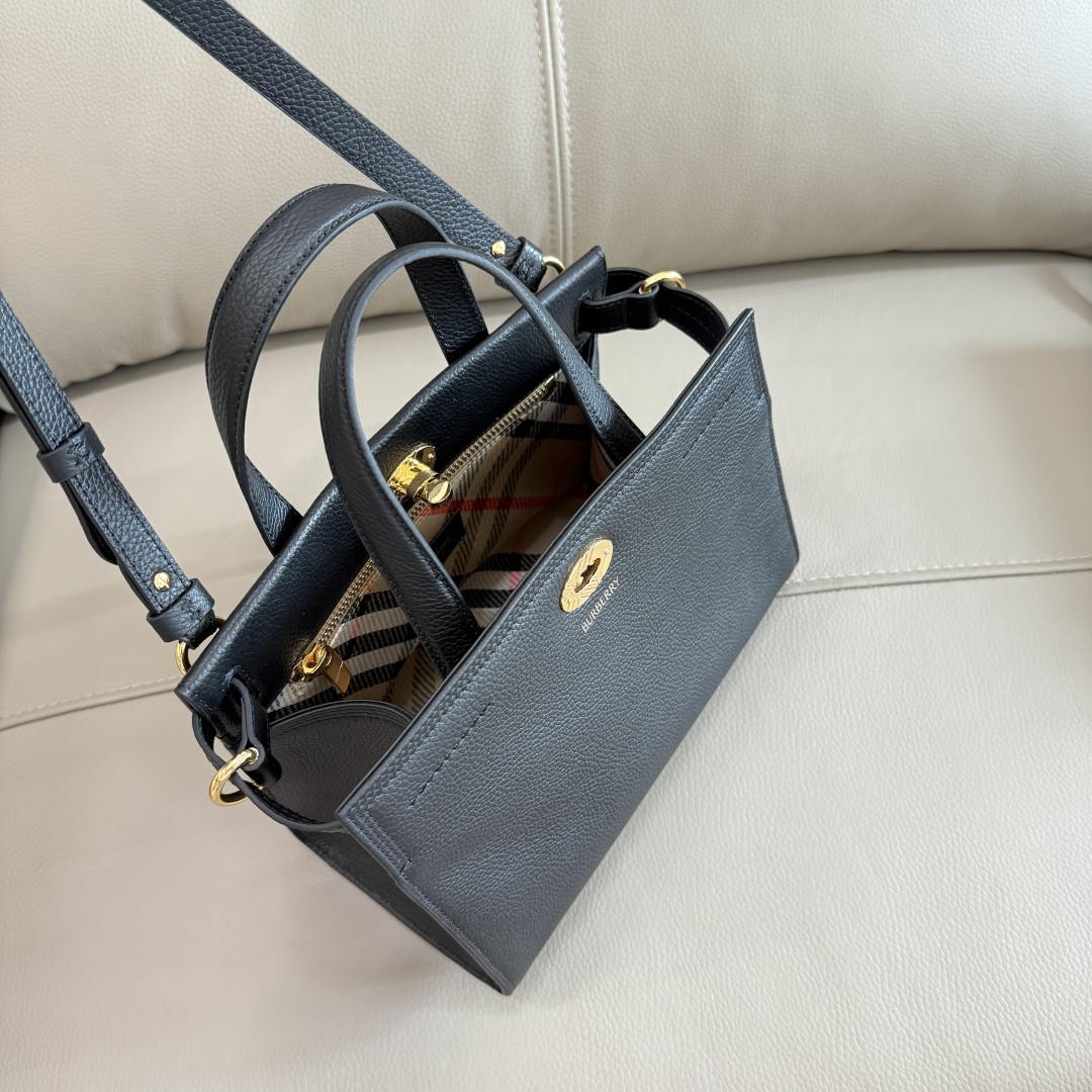 Burberry Mini Cotswolds Tote 81145901 Bag Black