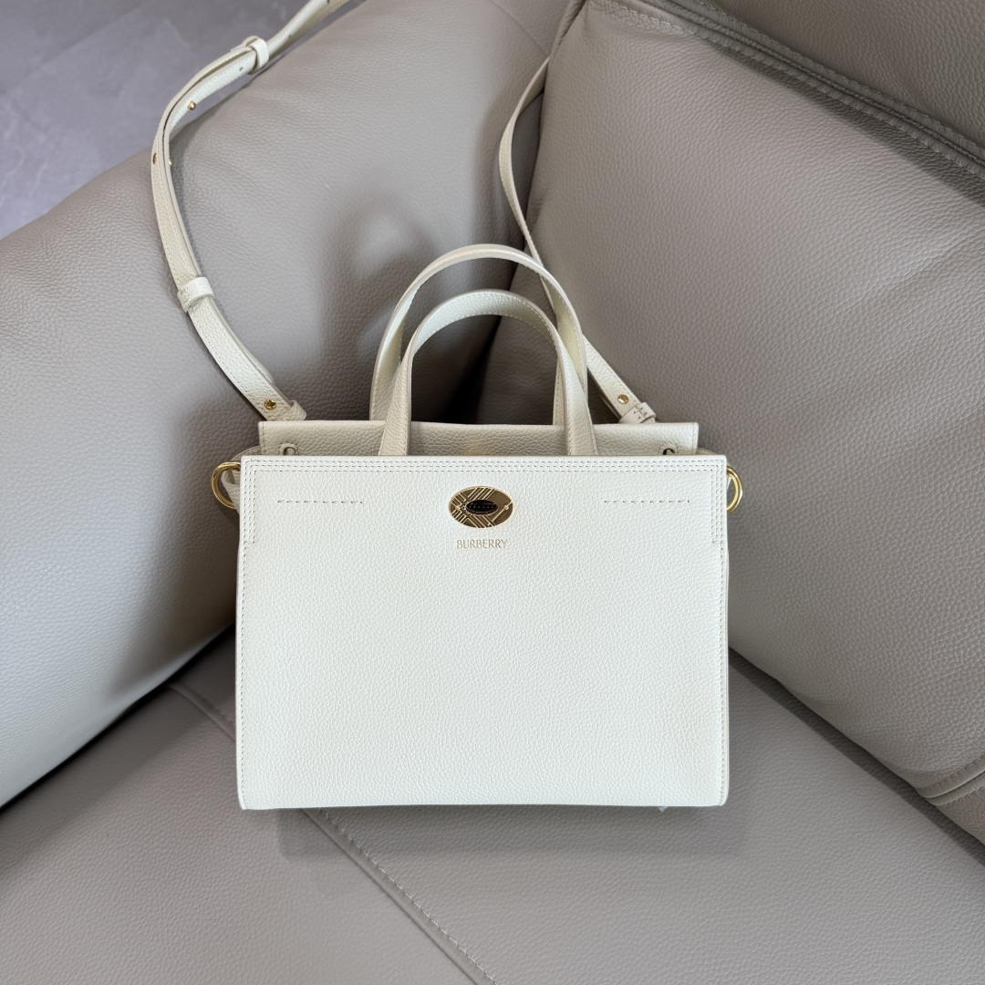Burberry Mini Cotswolds Tote 81145901 Bag White