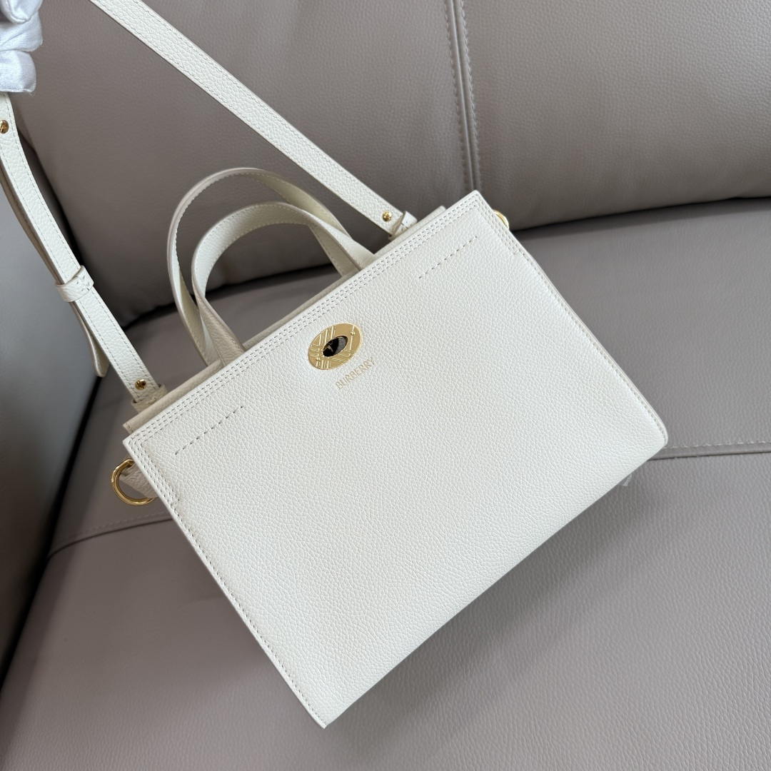 Burberry Mini Cotswolds Tote 81145901 Bag White