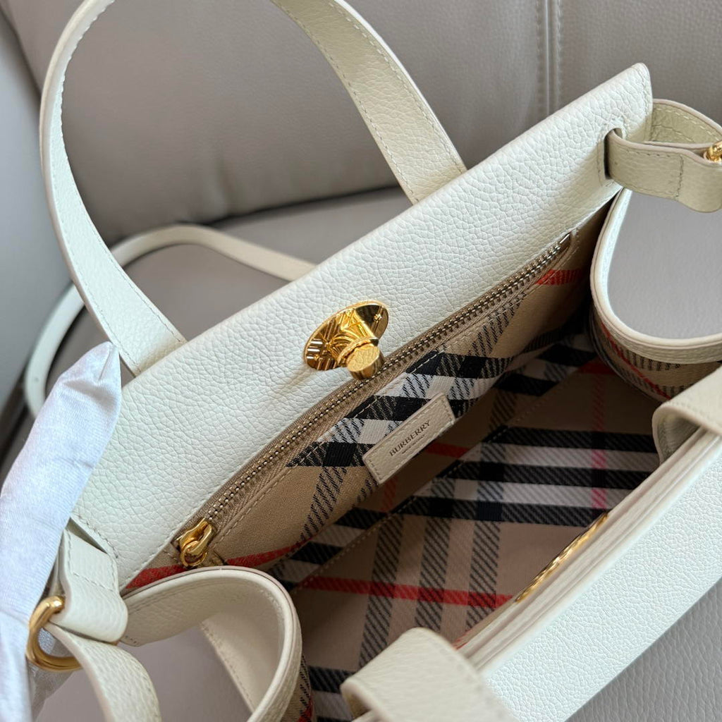Burberry Mini Cotswolds Tote 81145901 Bag White