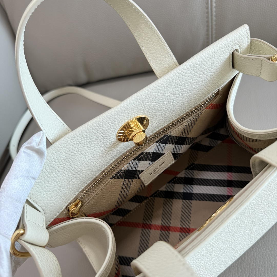 Burberry Mini Cotswolds Tote 81145901 Bag White