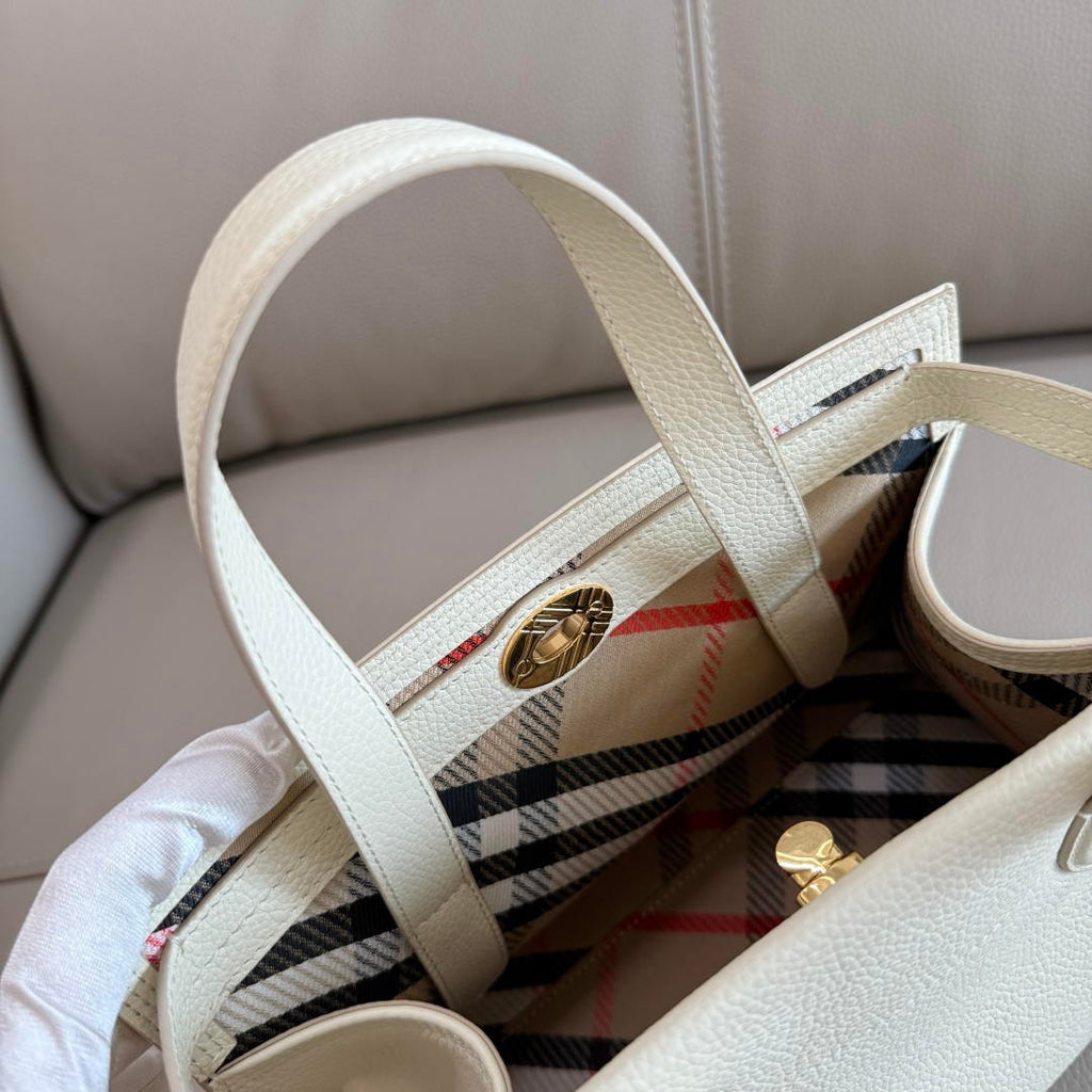 Burberry Mini Cotswolds Tote 81145901 Bag White
