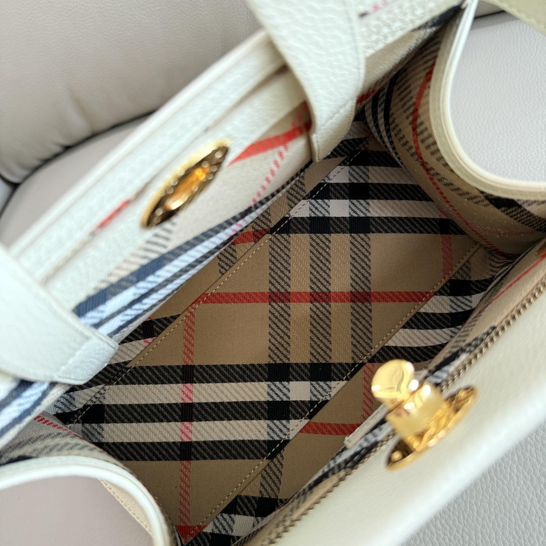 Burberry Mini Cotswolds Tote 81145901 Bag White