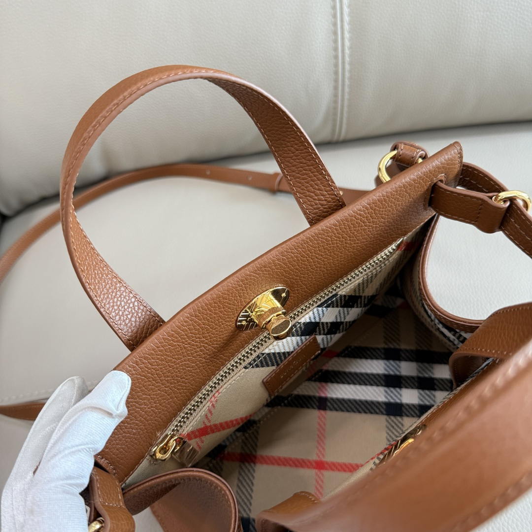 Burberry Mini Cotswolds Tote 81145901 Bag Brown
