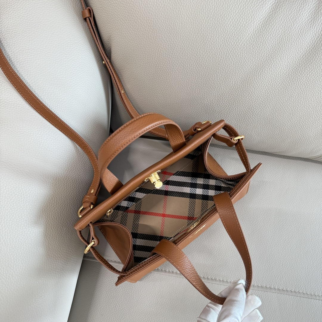 Burberry Mini Cotswolds Tote 81145901 Bag Brown