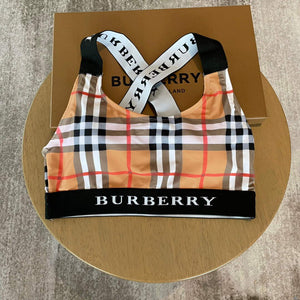Burberry Monogram Print Stretch Nylon Bikini 80563735 - S - View 6